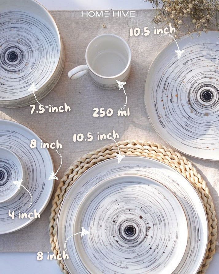 Mosaic Harmony Stoneware (32 Piece)