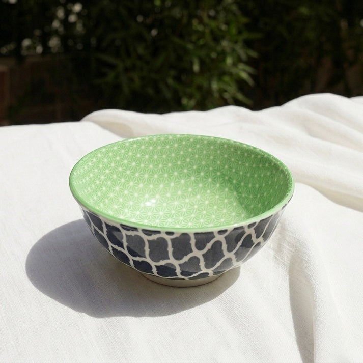 Moroccan Texture Small Bowl Set (Set of 10)