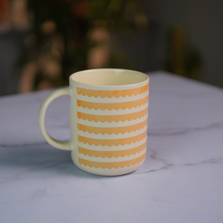 Scallop Stripe Mug