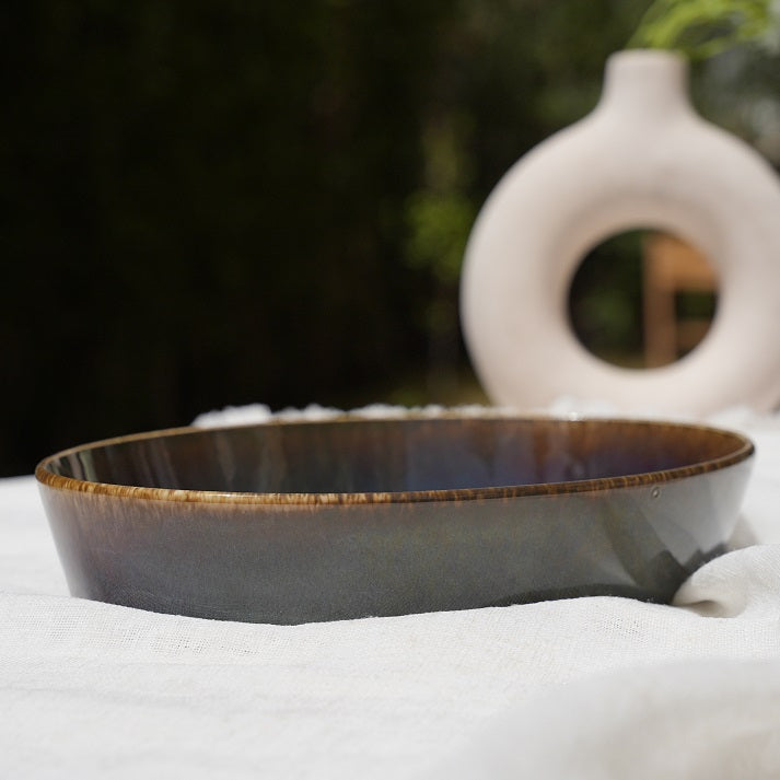 Deep Ocean Oval Casserole