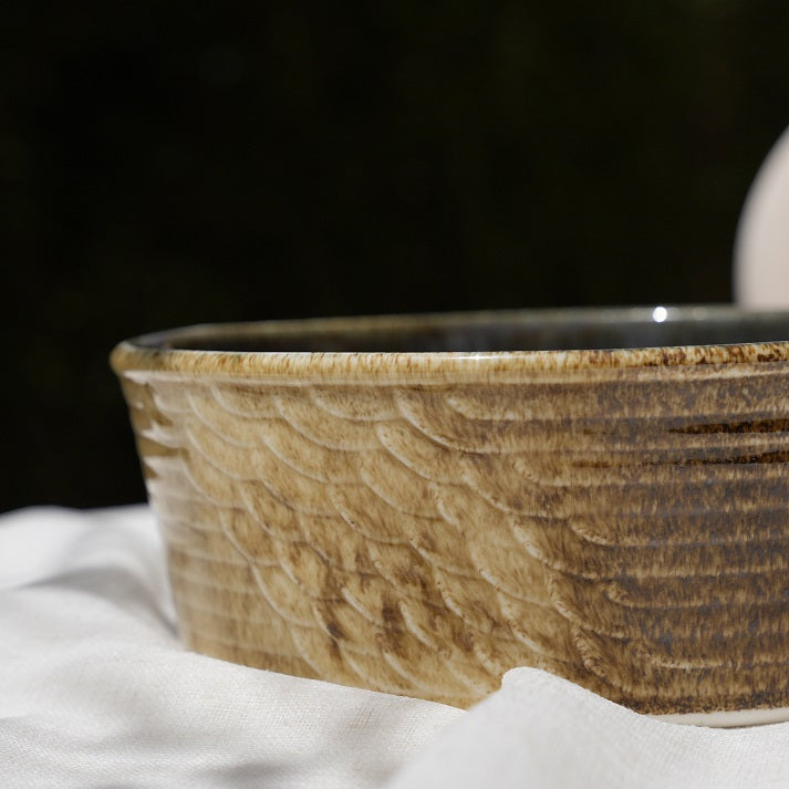 Moss Earth Deep Casserole