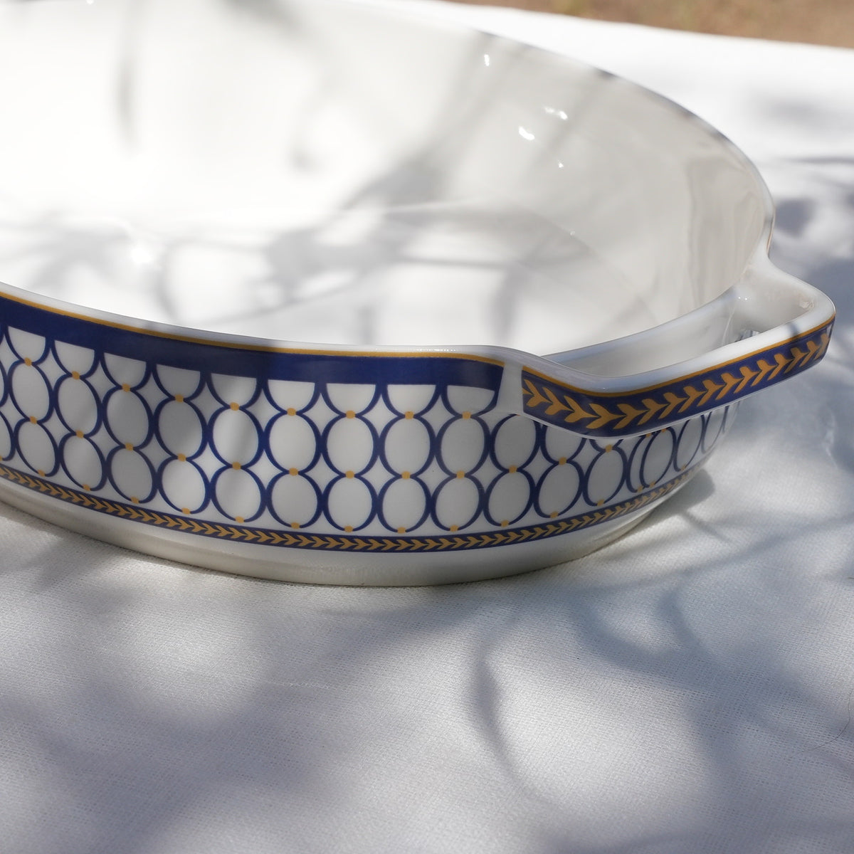 Riviera Mosaic Oval Baking Casserole