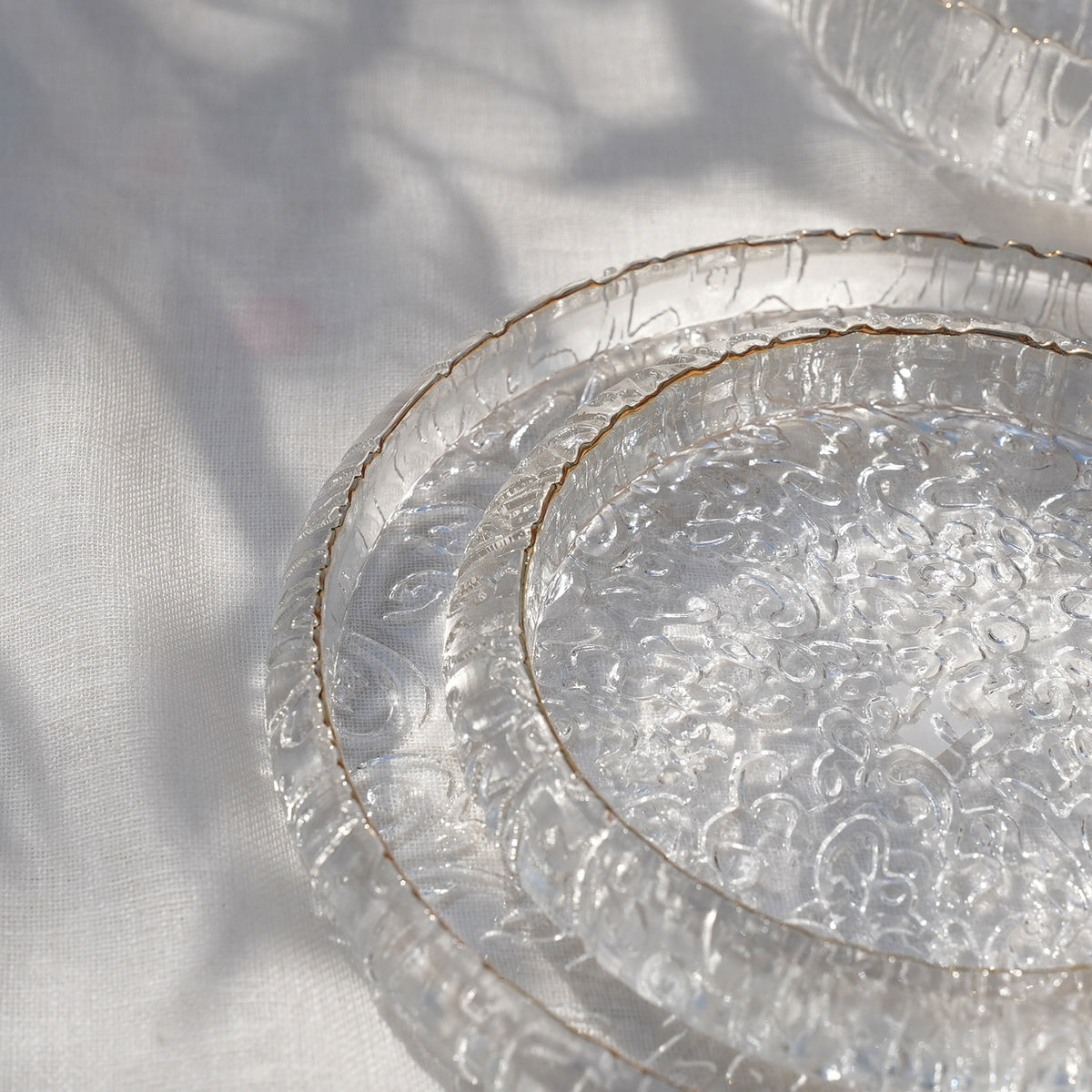 Lumière Ripple Glass Dinner Set (24 Pieces)