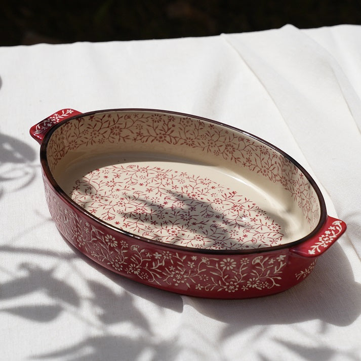 Vintage Oval Baker Casserole