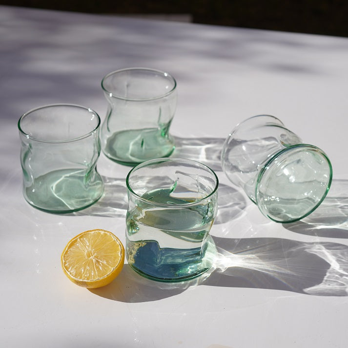 Sage Wave Tumbler Set (4 Pieces)