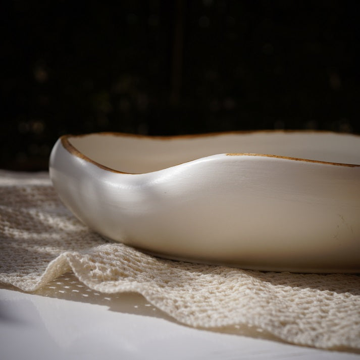 Soft Edge Serving Bowl
