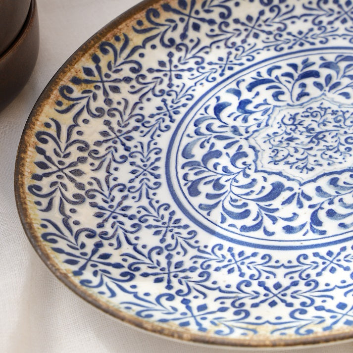 Mix And Match Brown Dinner Set (26 Piece)