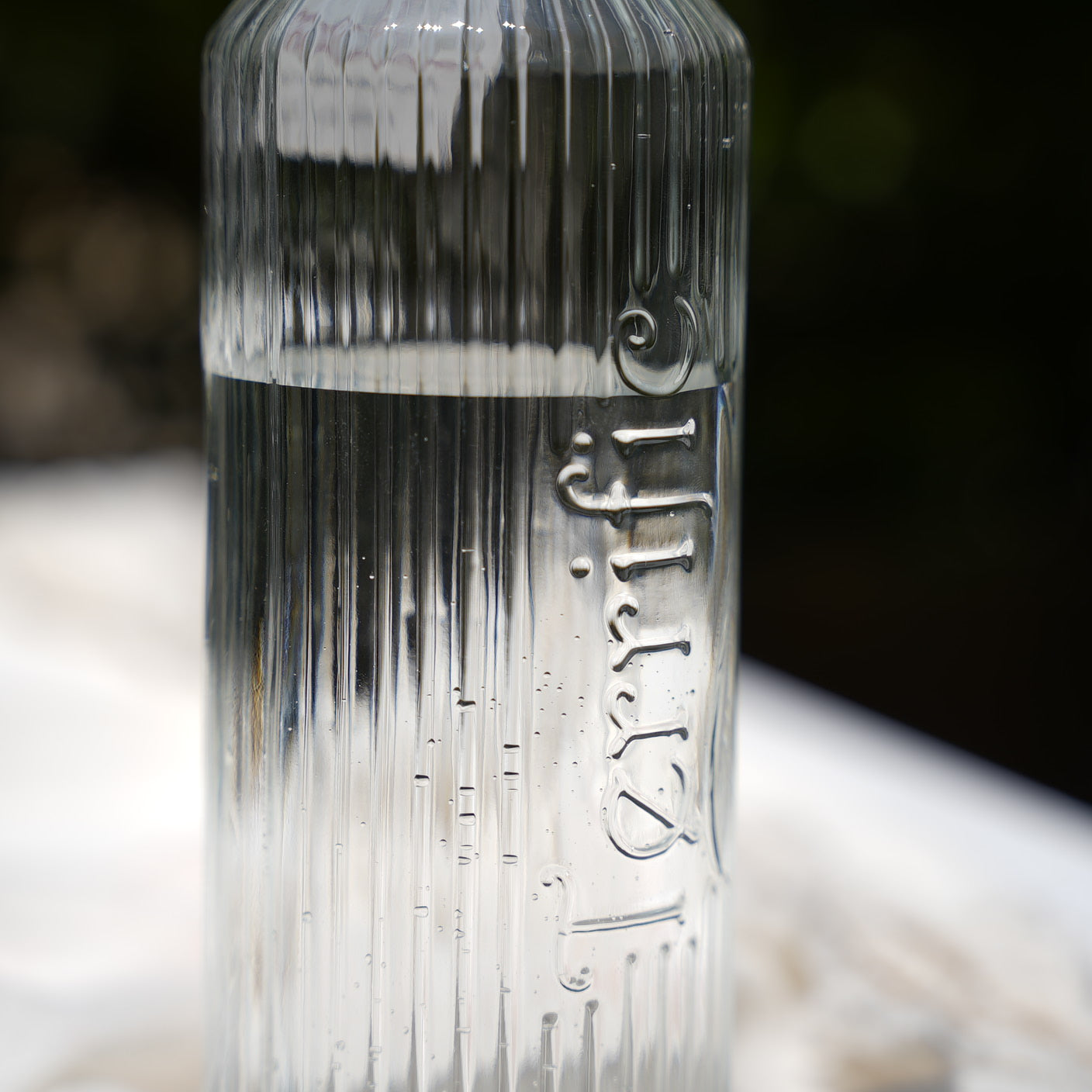 Terrific Ribbed Water Bottle