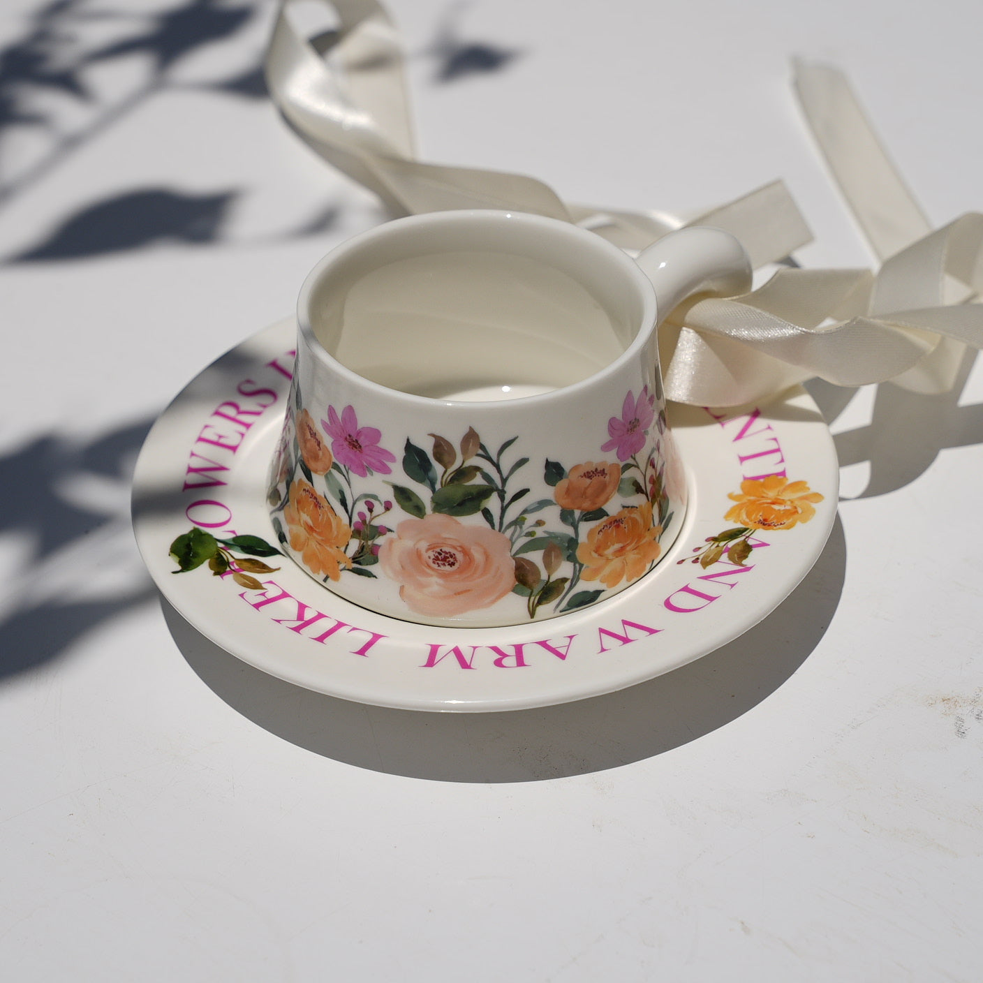 Floral Whisper Tea Cup