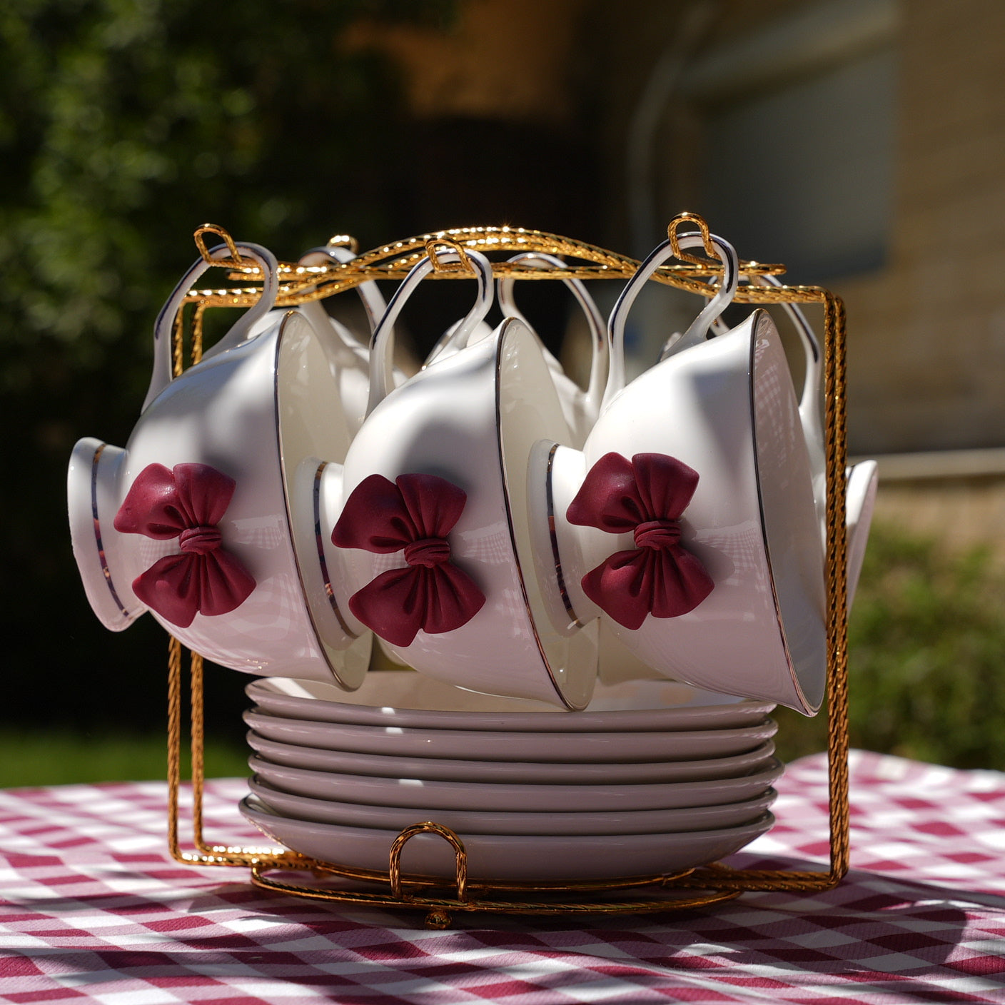 Royal Ribbons Tea Set (13 Pieces)