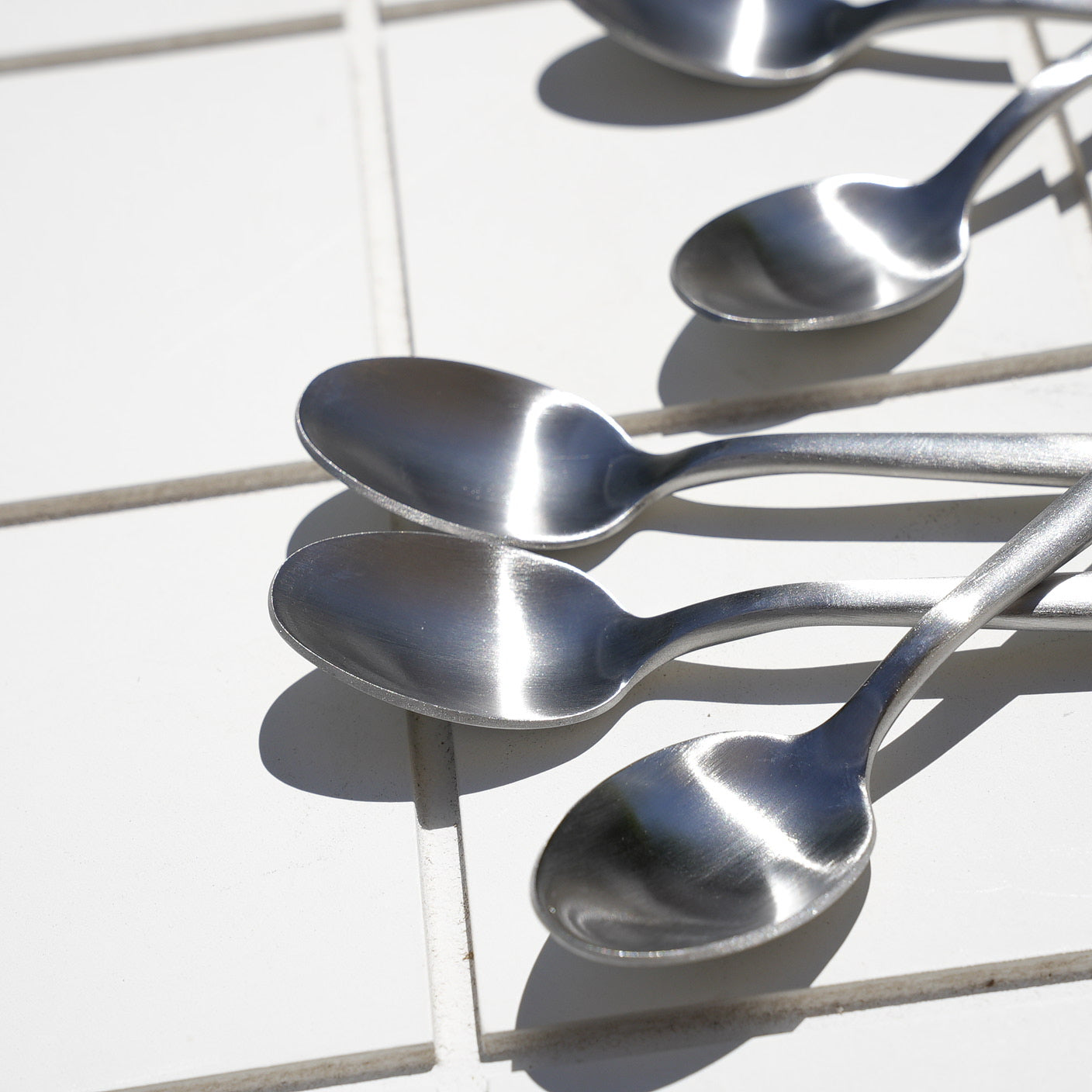 Big Silver Spoons (Set of 6)
