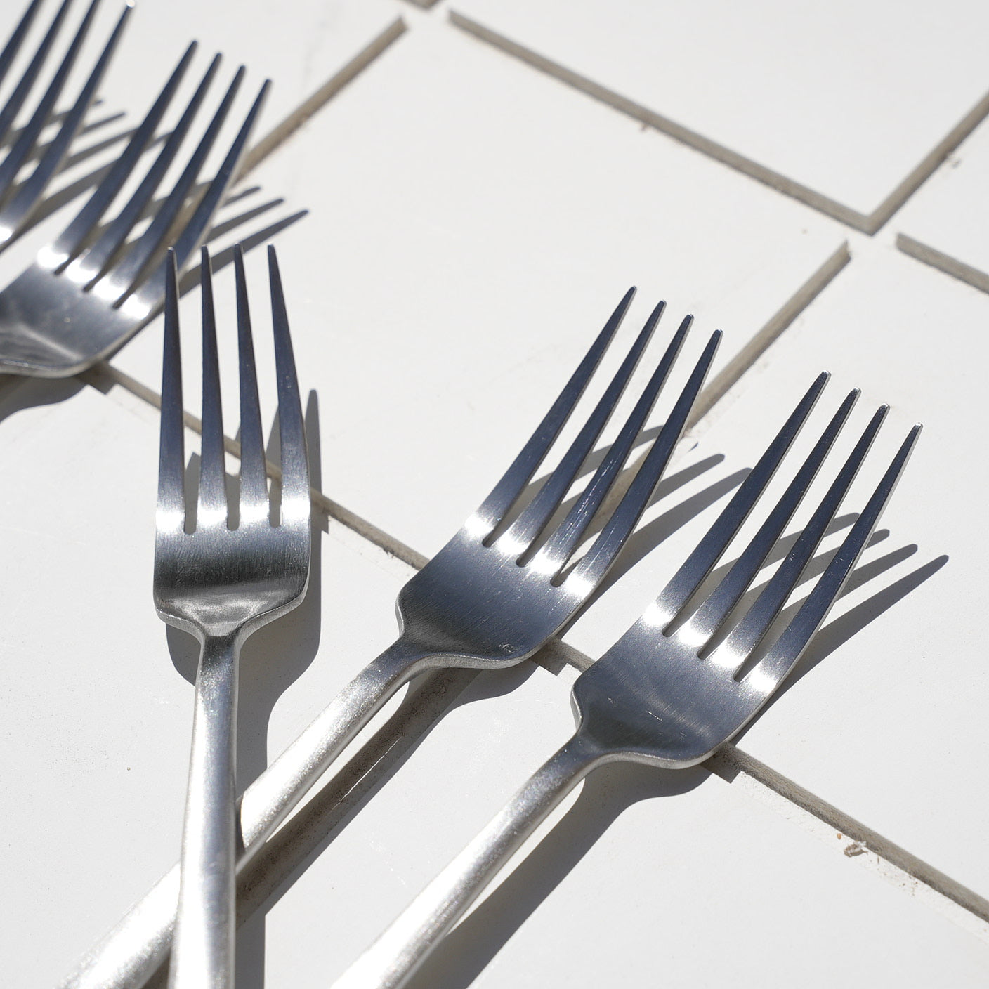 Big Silver Forks (Set of 6)