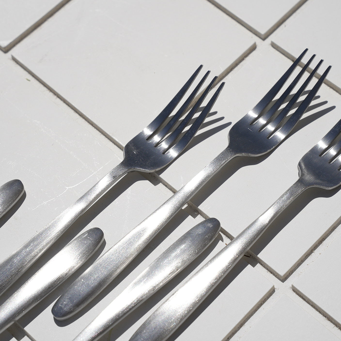 Small Silver Forks (Set of 6)