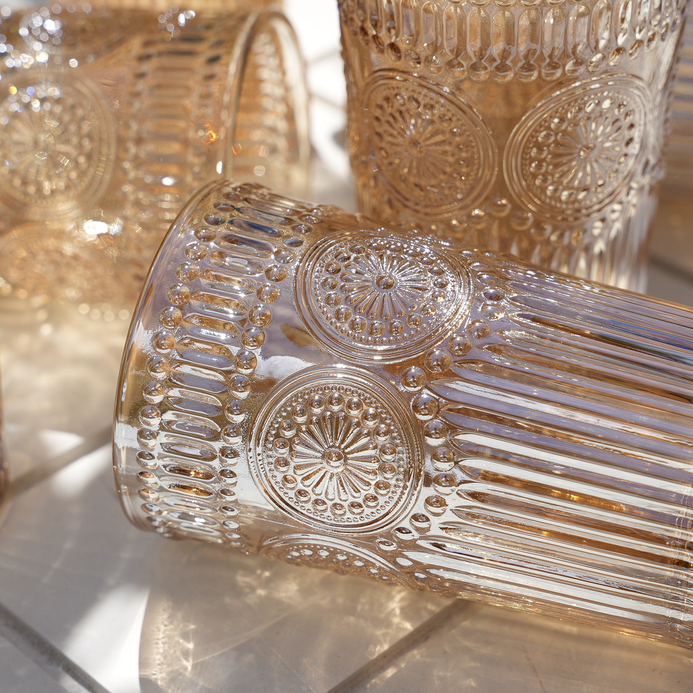 Golden Sun Beverage Set (7 Pieces)