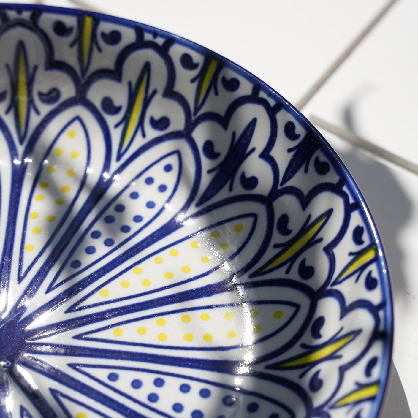 Sun Flower Deep Plate