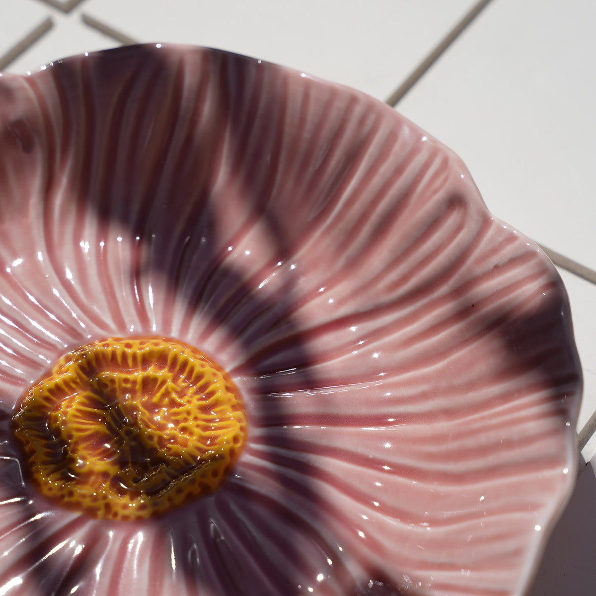 Rose Bloom Medium Flat Plate