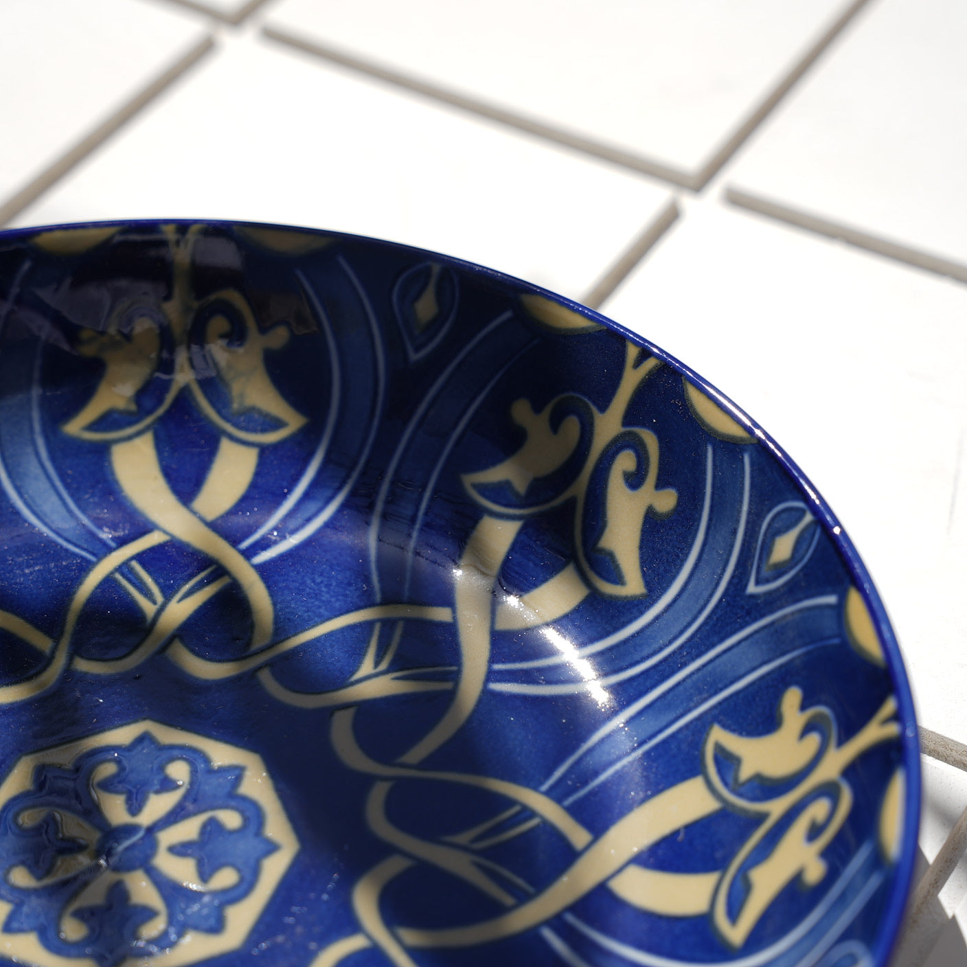 Matte Blue Deep Plate