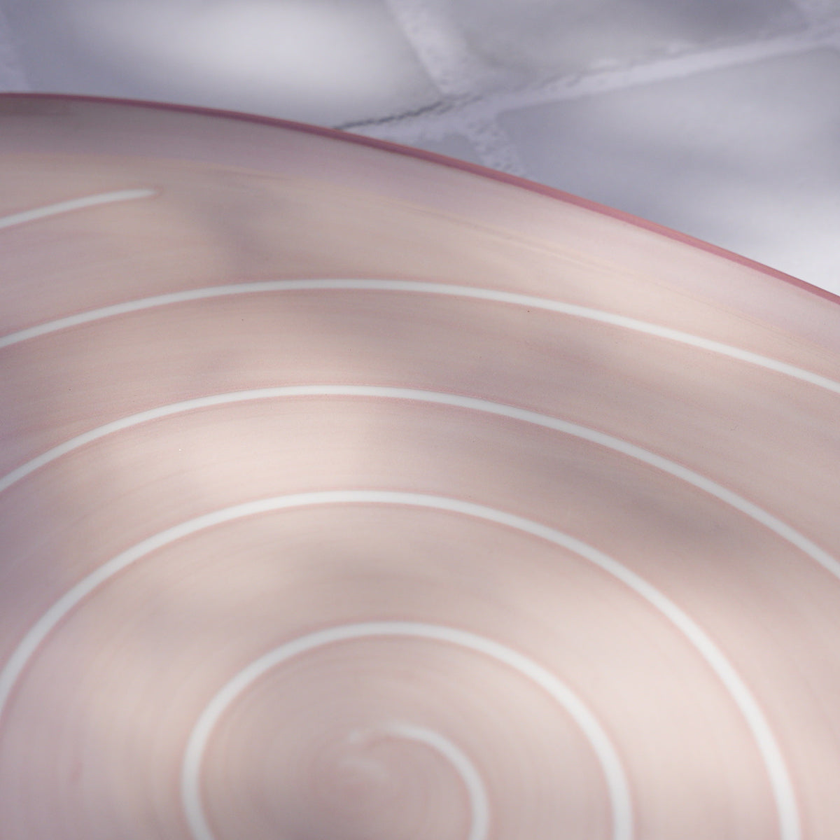 Artisan Spiral Oval Platter