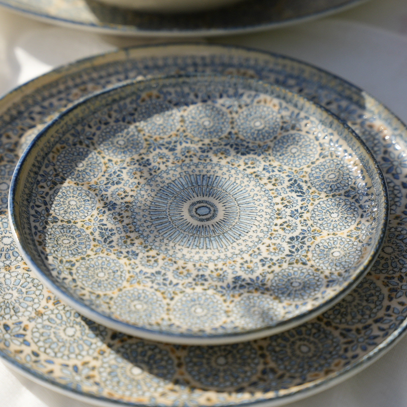 Blue Diamond Dinner Set (26 Piece)