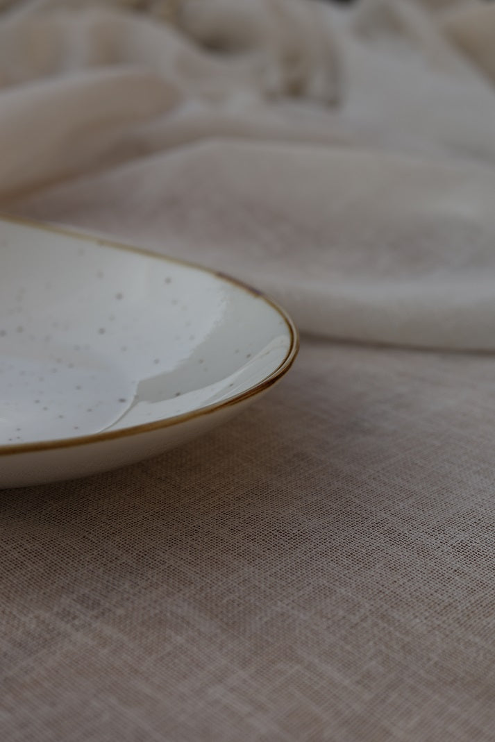Pearl Speckle Deep Plate
