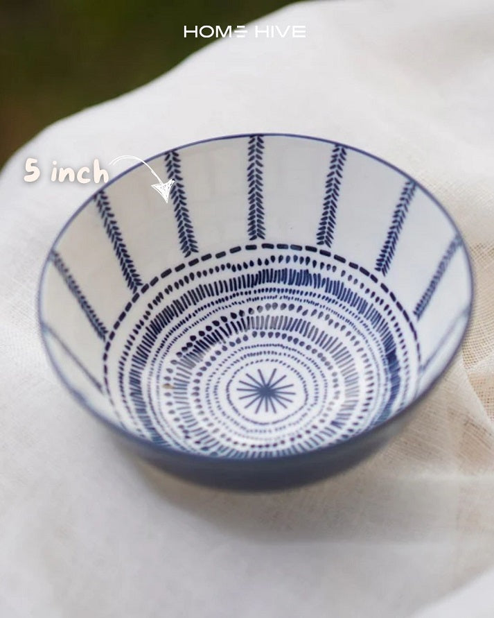 Indigo Bloom Bowl