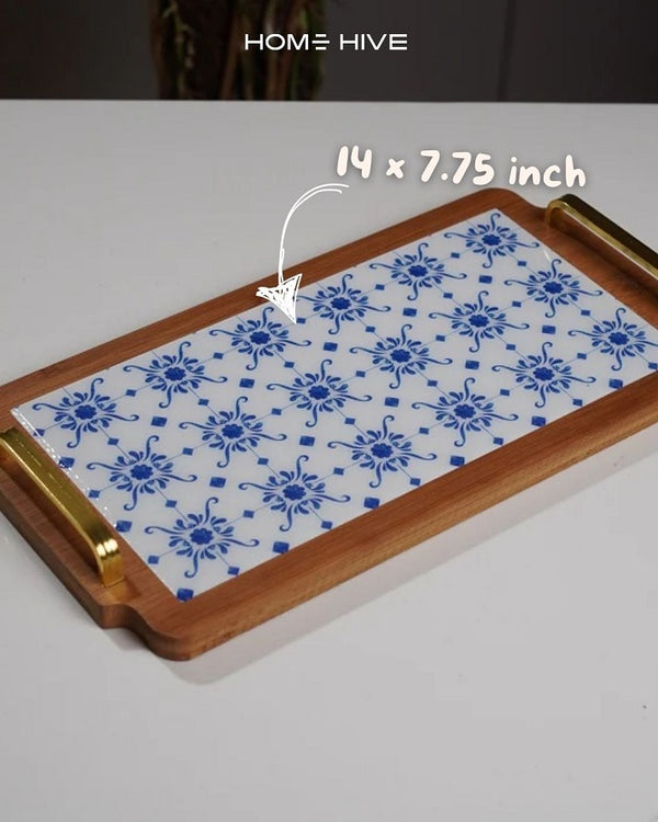 Andalusian Bloom Serving Tray