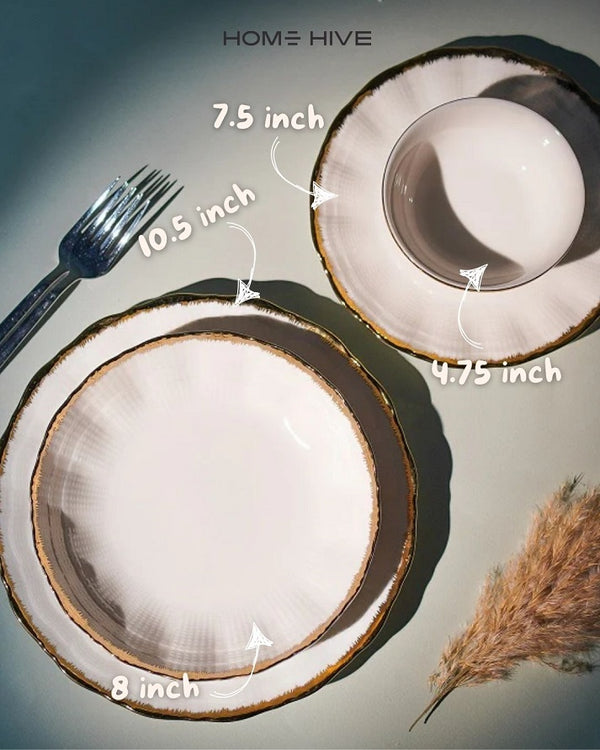 Pristine Aura-Dinner set (24 Piece)