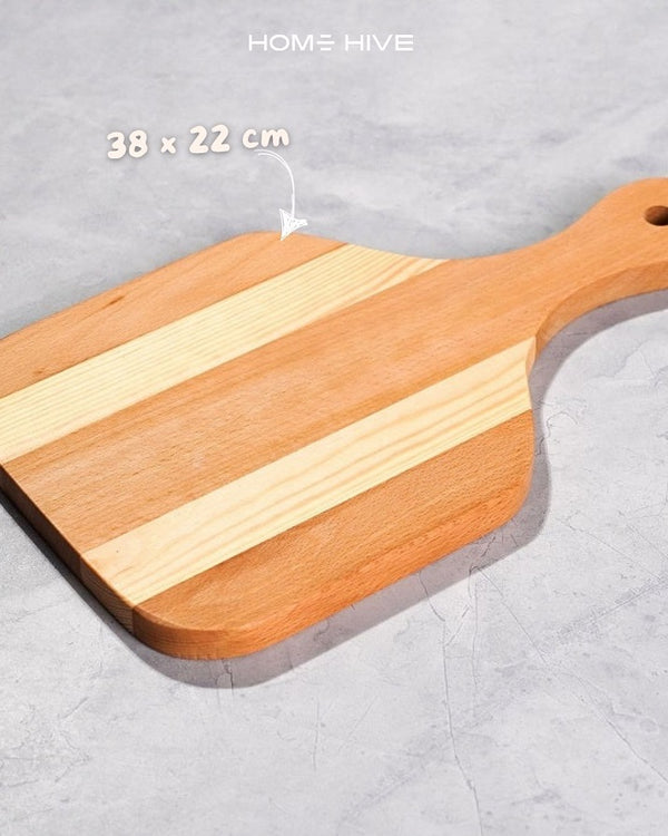 Compact Striped Cutting Board