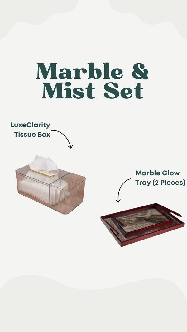Marble & Mist Set