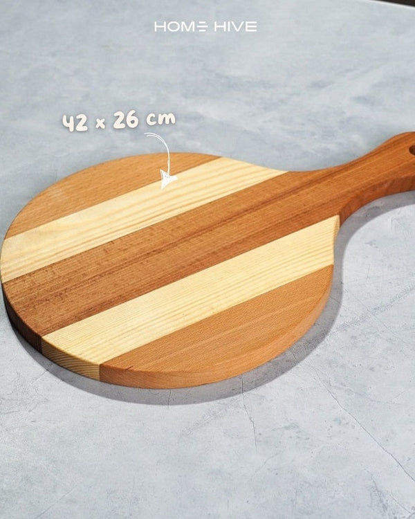 Rustic Round Chopping Board