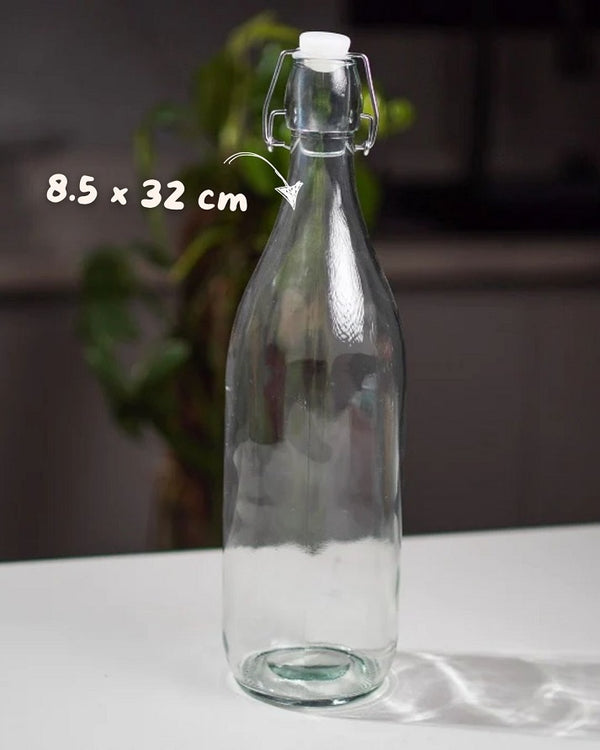 Glass Swing-Top Bottle