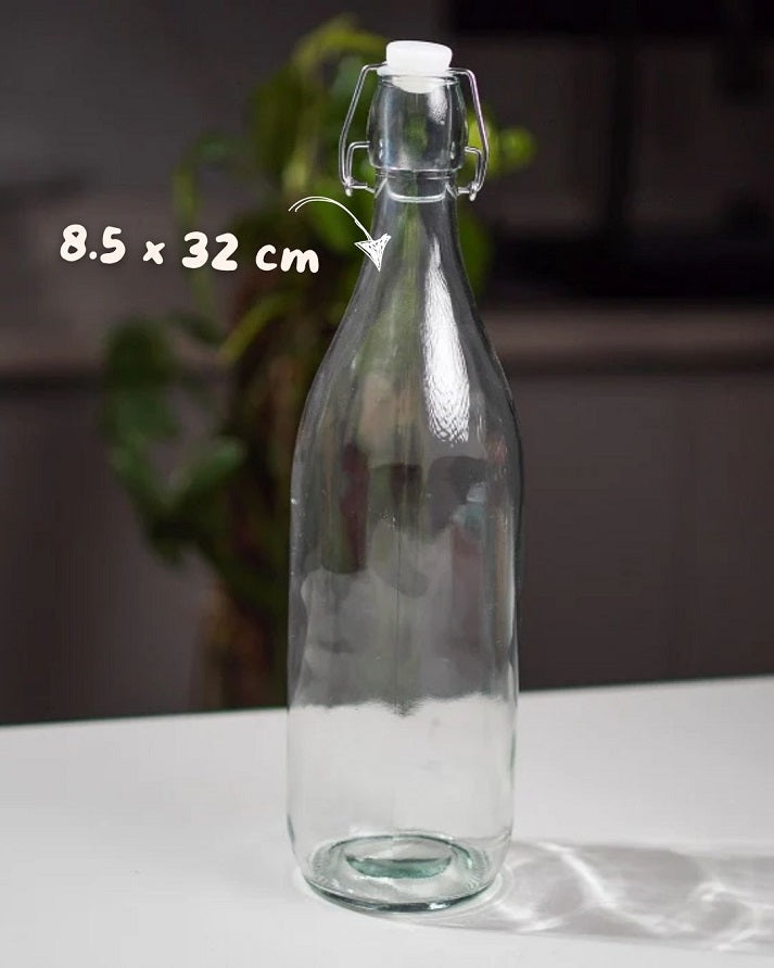 Glass Swing-Top Bottle