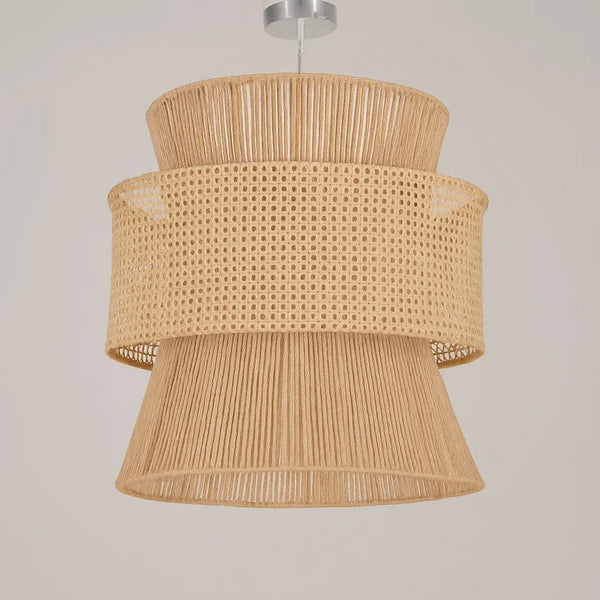 Rattan Halo Pendant Lamp
