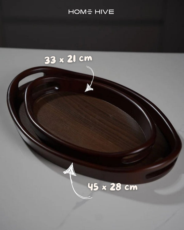 The Twin wood Set (2 Pieces)