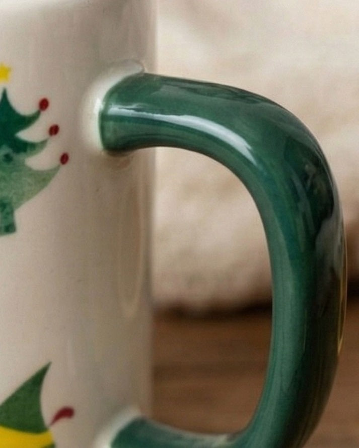 Christmas Mug Smiling