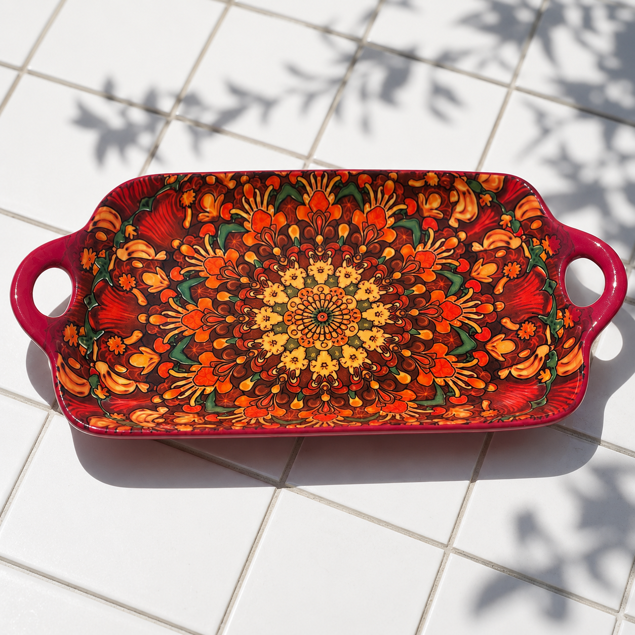 Ember Bloom Service Platter