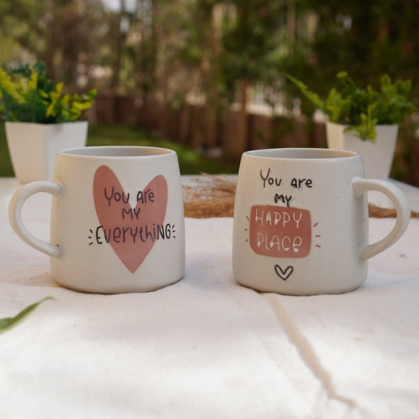 Love Notes Couple Mug Set