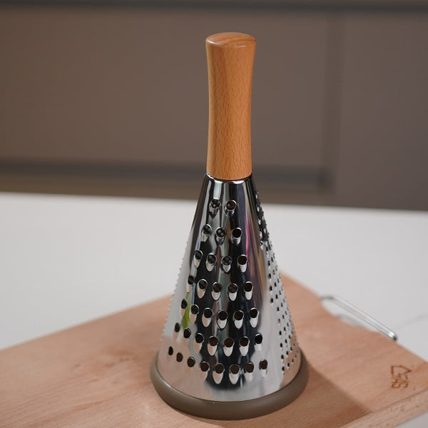PineCone Grater Wooden Handle
