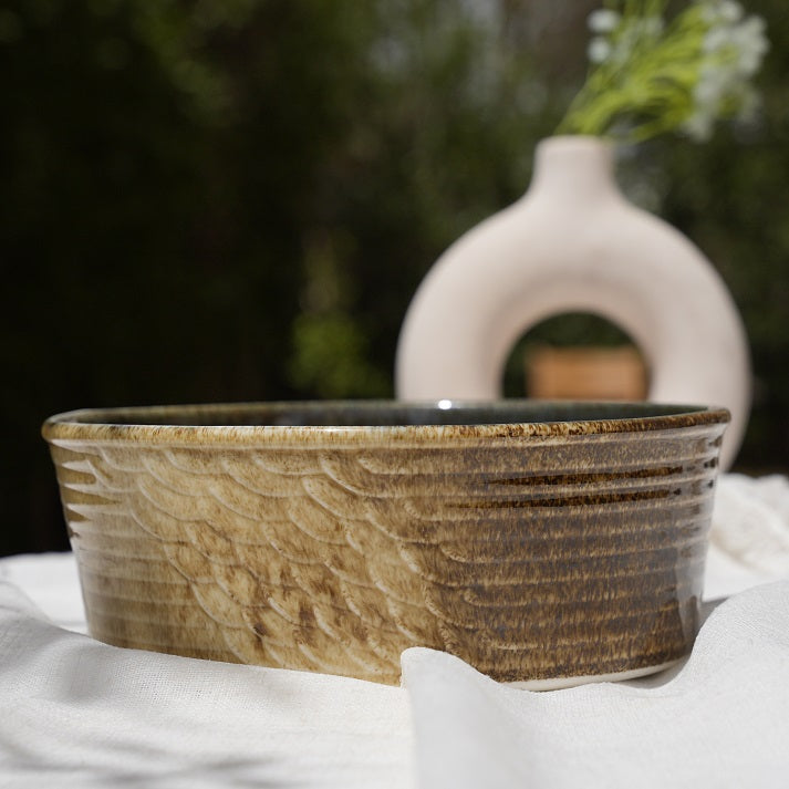 Indigo Earth Deep Casserole