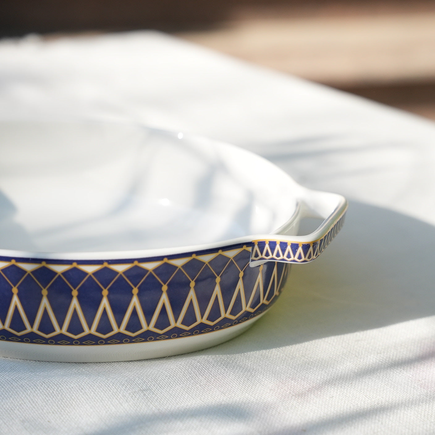 Imperial Lattice Oval Baking Casserole