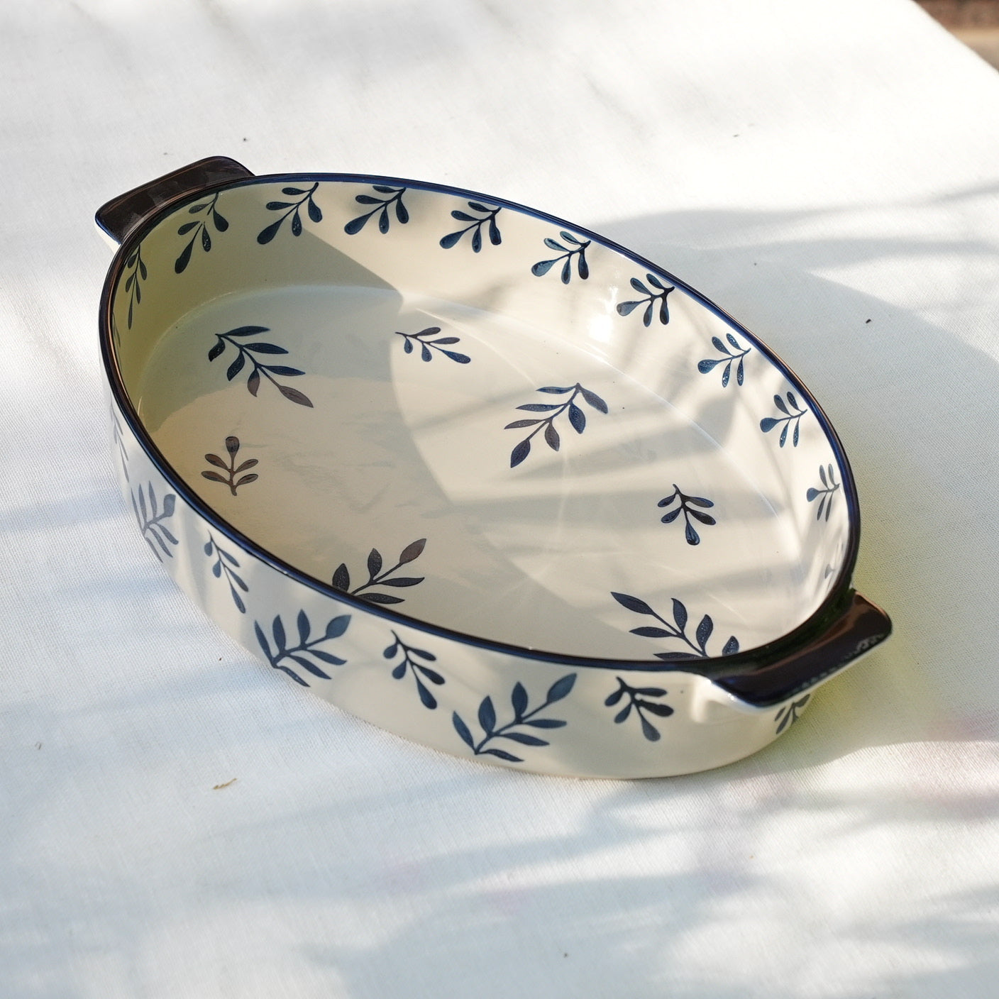 Olive Grove Oval Baking Casserole