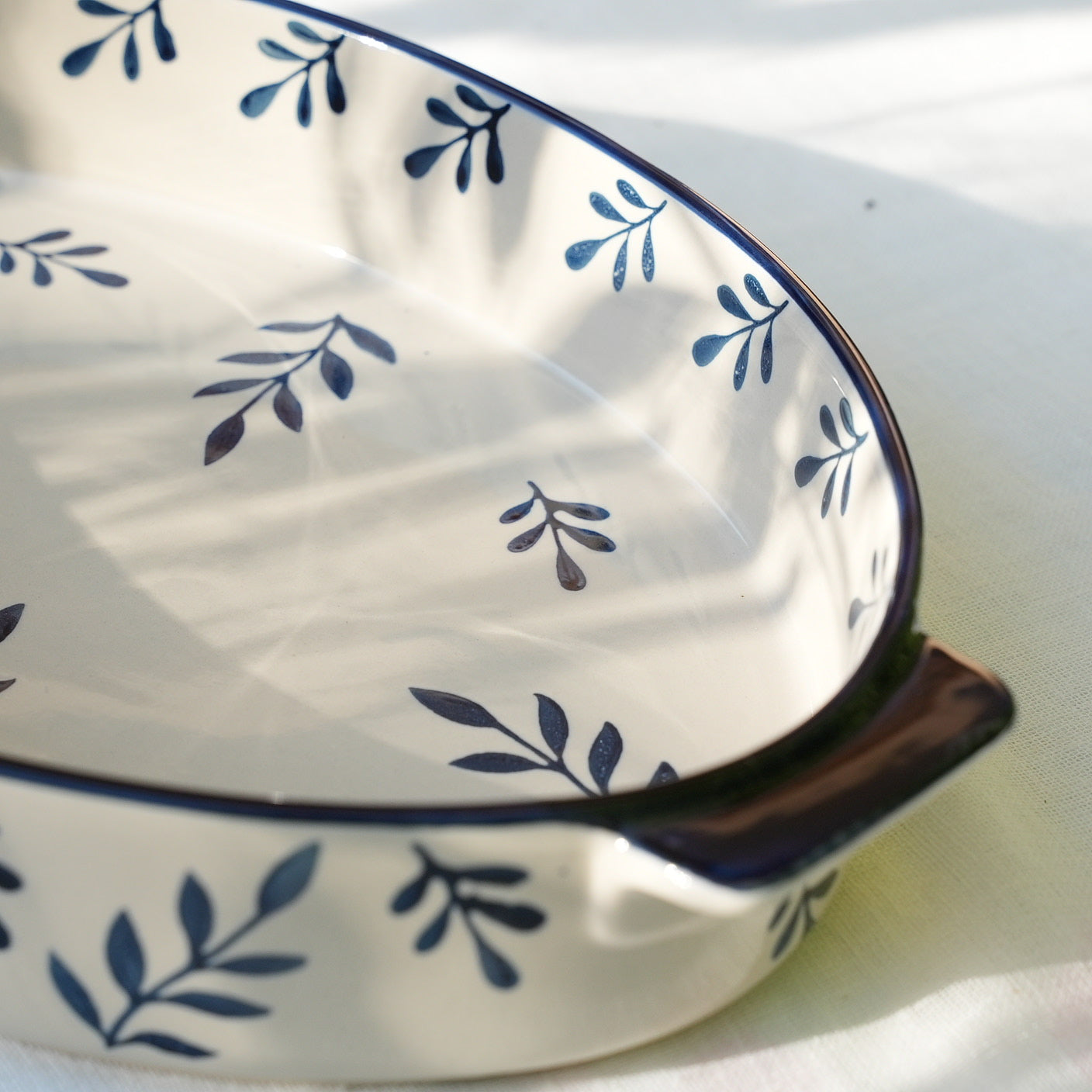 Olive Grove Oval Baking Casserole