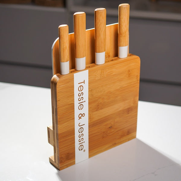 Bamboo Harmony Knife Block Set
