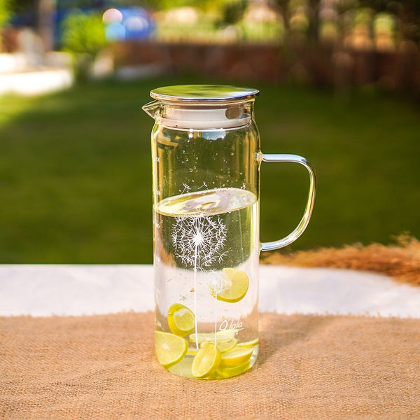 Dandelight Glass Pitcher