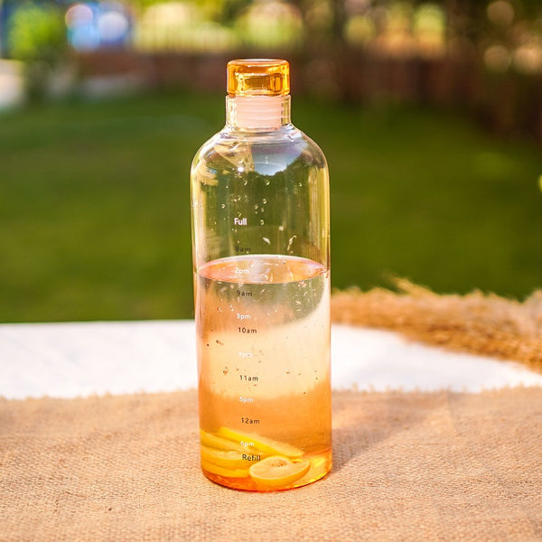 Sunset Amber Bottle