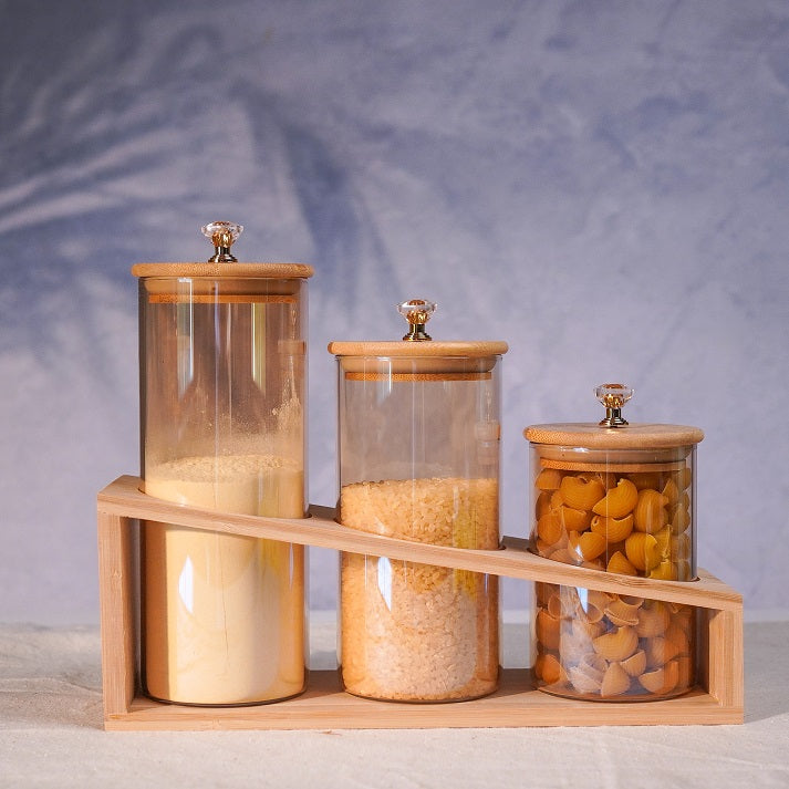 Crystal Rise Jar Set