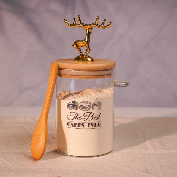Golden Stag Baking Jar