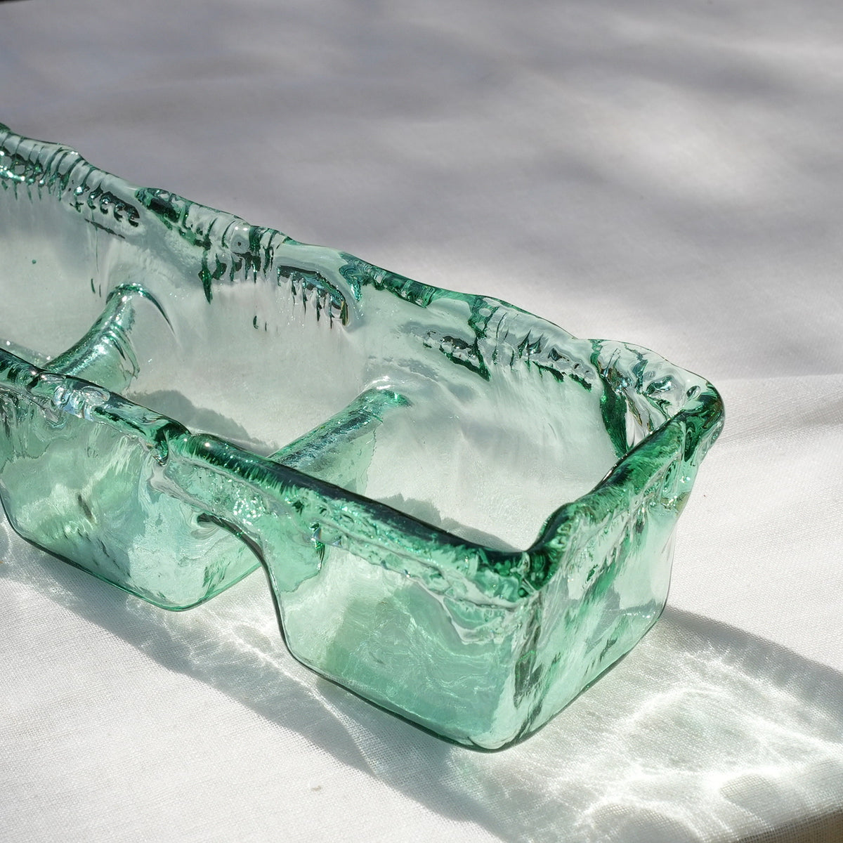 Verdant Glass Divider Tray