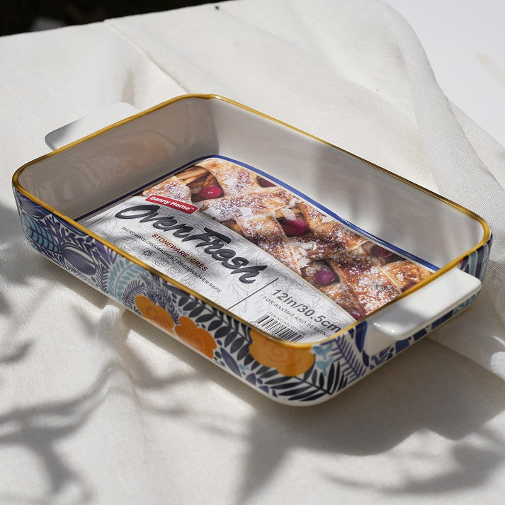 Mosaic Gold Baker Casserole