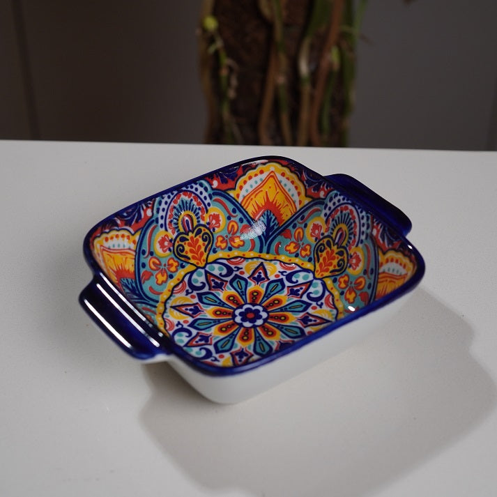 Mandala Square Small Bowl
